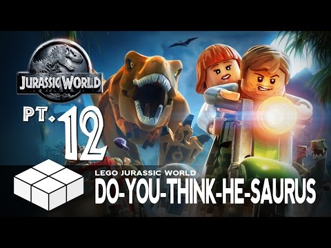 LEGO Jurassic World #12 - Do-You-Think-He-Saurus | Co-Op PC Gameplay