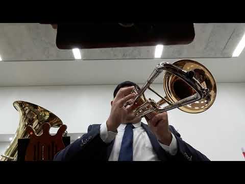 Trombones chorando - Hino 257  Remiu-nos Por Graça