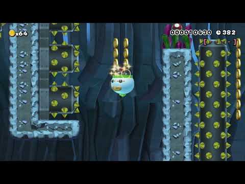 A Dark Castle in Earth Below. by Annim - Super Mario Maker - No Commentary 1bq