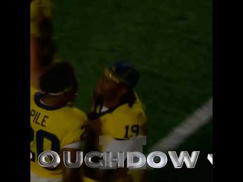 Bryce Underwood to JJ Buchanan Michigan Hail Mary against Western Michigan September 5 2026