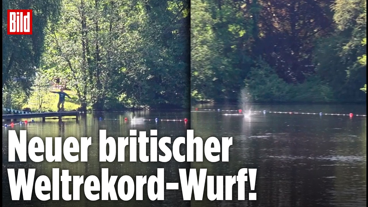 WELSH CHAMPIONSHIPS: Traum-Wurf beim Steine-Flitschen – DIESER Brite sprengt alles bisher!