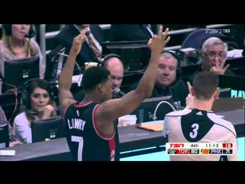 Raptors Highlights: Lowry's Off-Balance Jumper - February 2, 2016