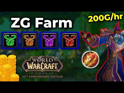 Zul'Gurub Mage Gold Farm - WoW Classic