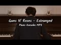 Guns N' Roses - Estranged - FREE Piano Karaoke Instrumental