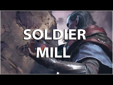 Gwent: The Witcher Card Game - Nilfgaard Soldier Mill deck - Calveit Gameplay