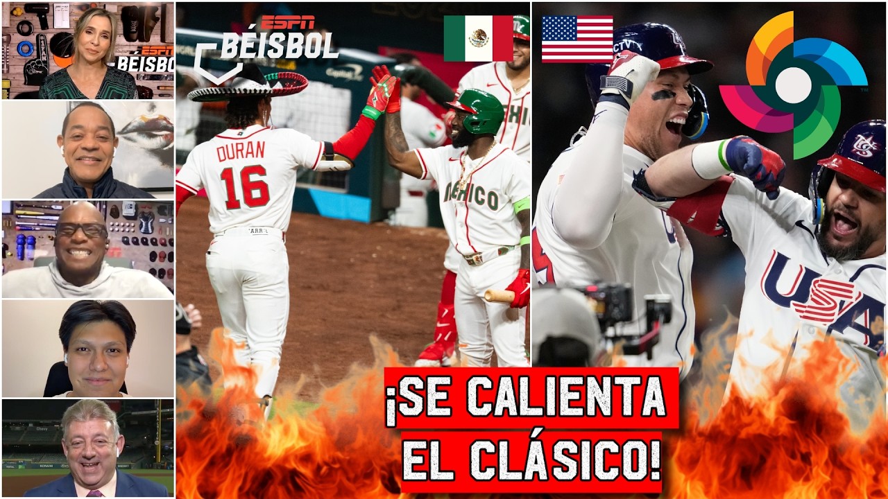 MÉXICO ESTÁ LISTO para GANARLE a ESTADOS UNIDOS OTRA VEZ en el CLÁSICO MUNDIAL | ESPN Beisbol