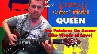 Las Palabras De Amour - Queen - Acoustic Guitar Lesson