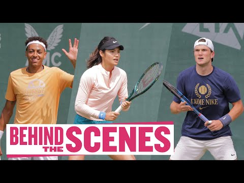 Grass Court Season! | Behind the Scenes at the NTC | Ft. Raducanu, Draper, Miyazaki, Jubb & more