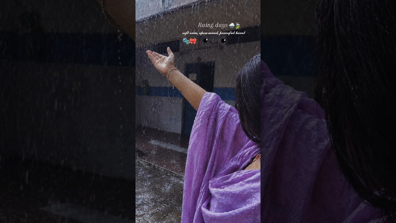 sukoon barish ke pain main  hi milta hai🌧️🍃 #best #viralvideo #youtubeshorts #trendingvideo #shortsv