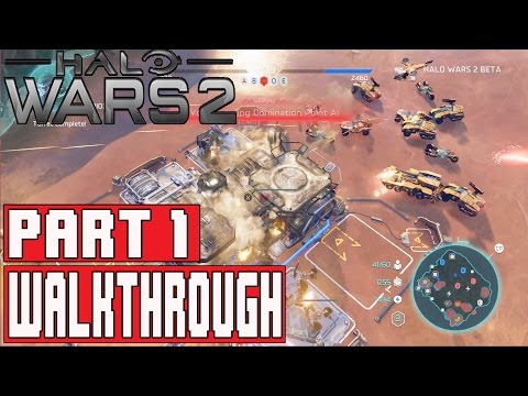 Halo Wars 2 Gameplay Walkthrough Part 1 (1080p) - No Commentary BETA