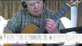 The Shadow of Your Smile (tab on screen)