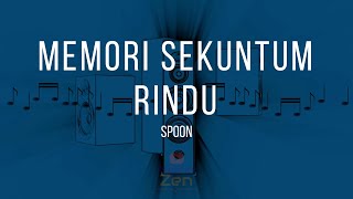 Download lagu Spoon - Memori Sekuntum Rindu | Karaoke mp3 Download lagu Spoon - Memori Sekuntum Rindu | Karaoke mp3