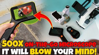 500X Kids Microscope /w Video Record - Kids Educational Toys Review