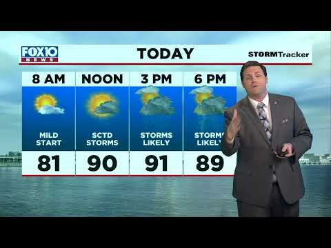 Midmorning Weather Update for Monday July 11, 2022
