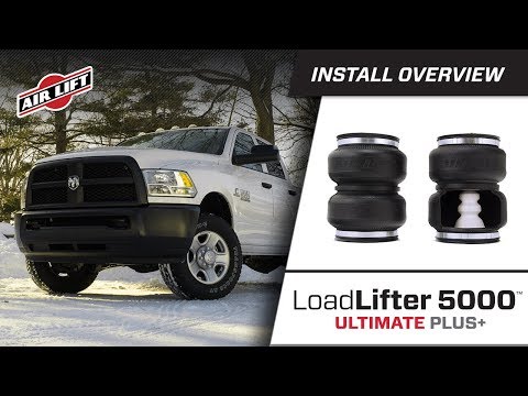 Install Overview: 57289, 88289 - LoadLifter 5000 - Dodge Ram 2500