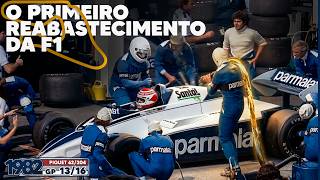 PIQUET FEZ HISTÓRIA: O primeiro REABASTECIMENTO da Fórmula 1 - GP da Áustria 1982