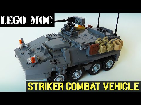 MOC ** LEGO STRYKER M1126 APC ** Infantry Carrier Vehicle - US Army - Build Instructions