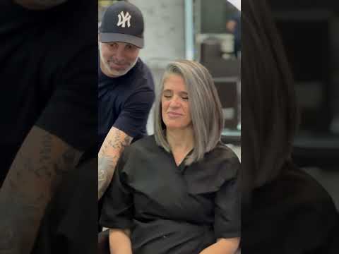 Olha essa transformação. #haircut #salaodebeleza #grisalhas #saopaulo