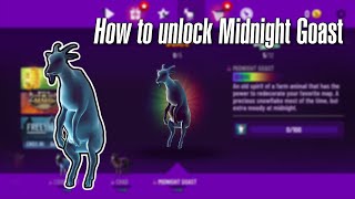 How to unlock Midnight Goast in Goat Simulator Free [March 25 - March 31] (2022)