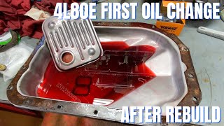 4L80E Transmission Filter replacement