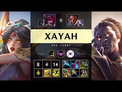 Xayah ADC vs Lucian - KR Master Patch 25.21