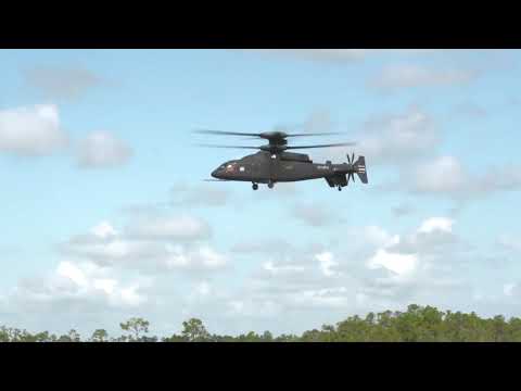 Video of the newest high-speed SB-1 Defiant helicopter developed by Sikorski