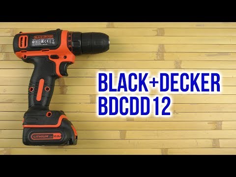 Дрель-шуруповерт аккумуляторная BDCDD12 BLACK DECKER (BDCDD12) Дрель-шуруповерт аккумуляторная BDCDD12 BLACK DECKER (BDCDD12)