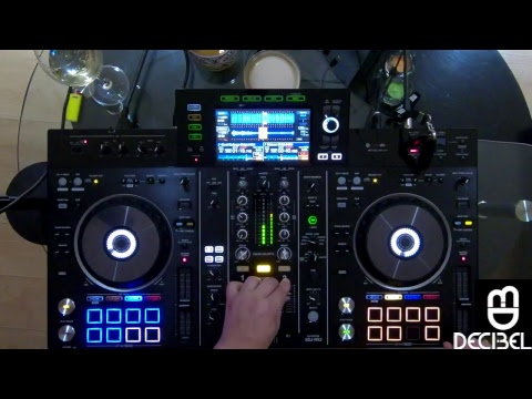 Decibel Man testing the new Pioneer XDJ-RX2 live techno set 001