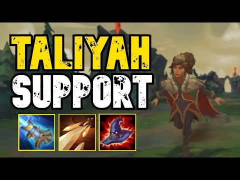 I play TALIYAH support for my team | Taliyah support season 12 | Taliyah support lol 2022