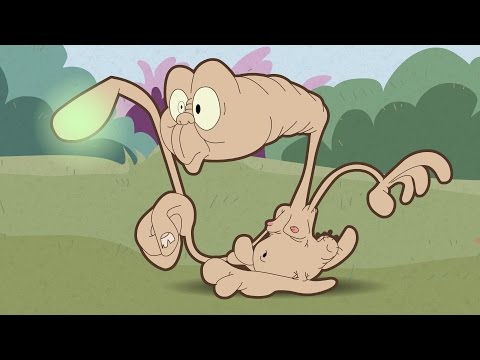 Mongo e Drongo e o mistério do dedo do ET o Extraterrestre - desenho animado infantil com alienígena