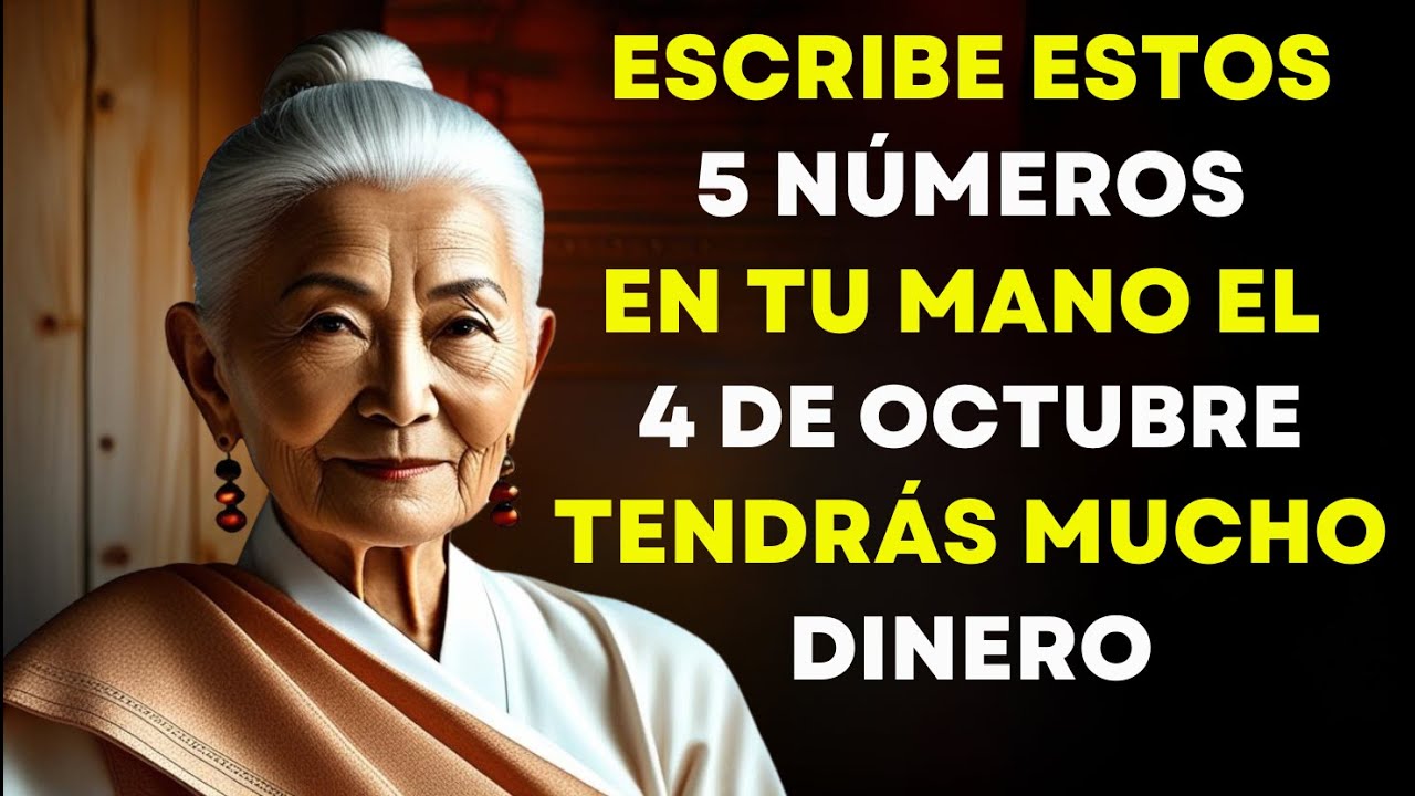 Escribe Estos 5 NÚMEROS en tu mano el 2 de MARZO y NUNCA te quedarás SIN DINERO|Sabiduría Budista
