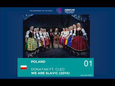 [POLAND] Donatan Ft. Cleo - We Are Slavic - European Song Contest