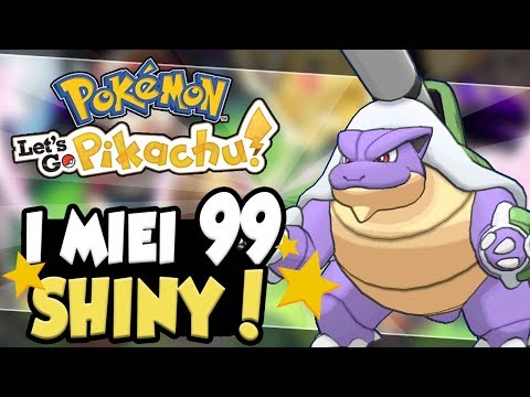 TUTTI I MIEI POKÉMON SHINY SU LET'S GO PIKACHU! UNA DELLE PIU' GRANDI COLLEZIONI ITALIANE!