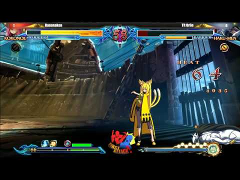 BlazBlue ChronoPhantasma Bananaken vs TR Orlie - Puerto Rico First Attack Tournament