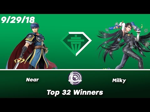 Emerald City 7 - Near (Marth) Vs. Milky (Bayonetta) - Top 32 Winners