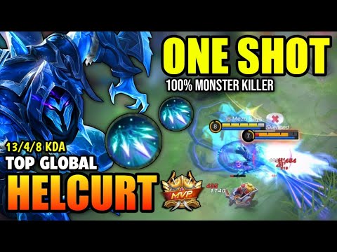 HELCURT BEST BUILD 2023 | TOP GLOBAL HELCURT GAMEPLAY | MOBILE LEGENDS ✓