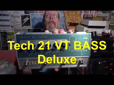 Me and my Bass Tech 21 VT Bass Deluxe