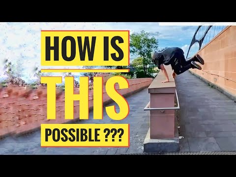 how to Hyper Palm Spin - day 12 - Advanced Parkour move training with Jason Paul