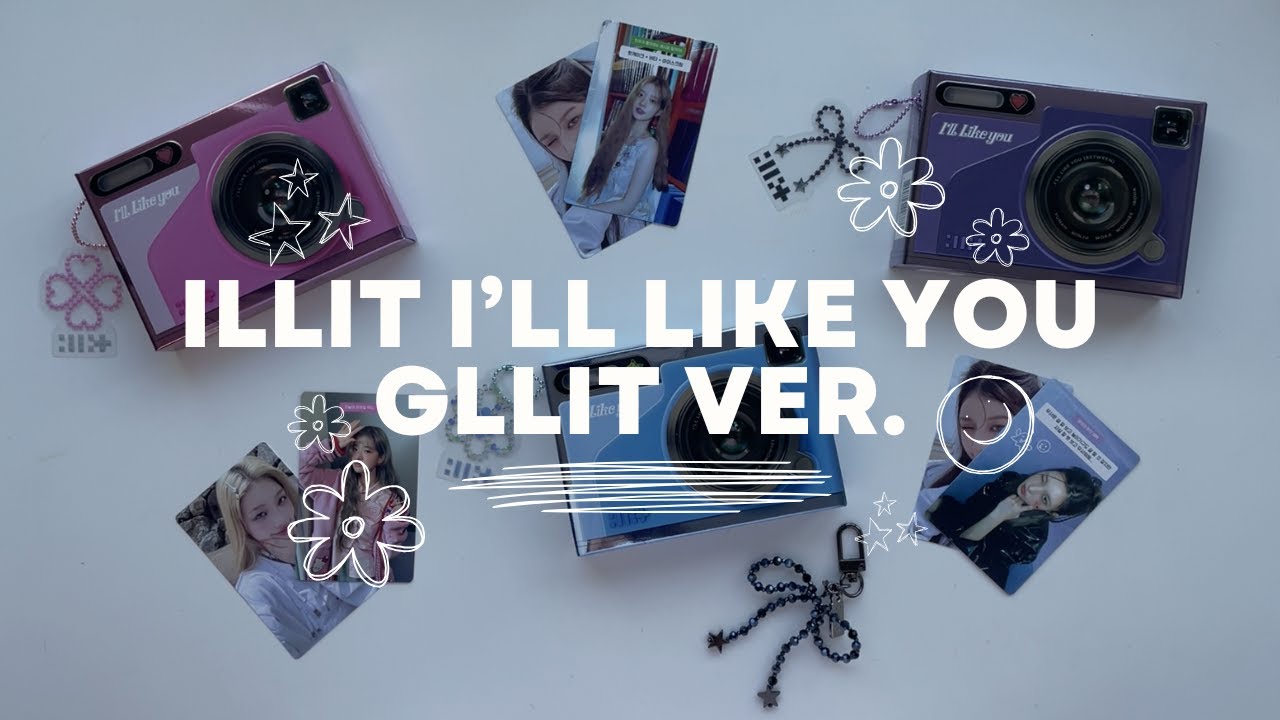 ILLIT: I'll Like You Gllit Version Album Unboxing