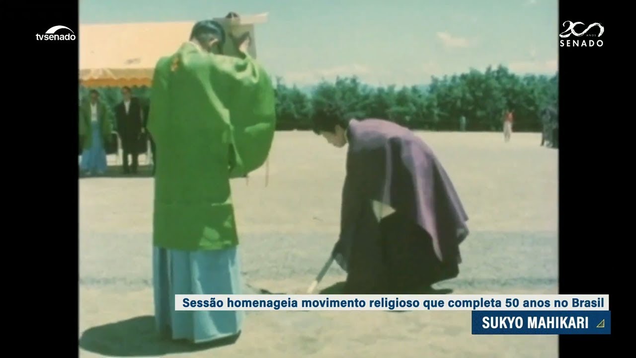 50 anos do movimento religioso Sukyo Mahikari no Brasil são celebrados em sessão especial