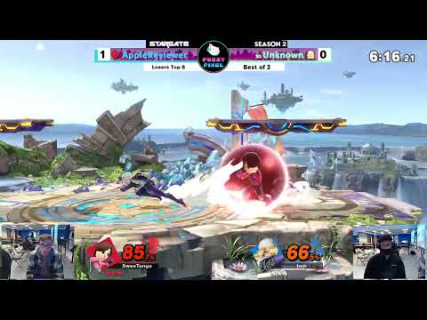 Apple Reviewer (Mii Brawler) vs Unknown (Sheik) - Stargate #22 Losers Top 8