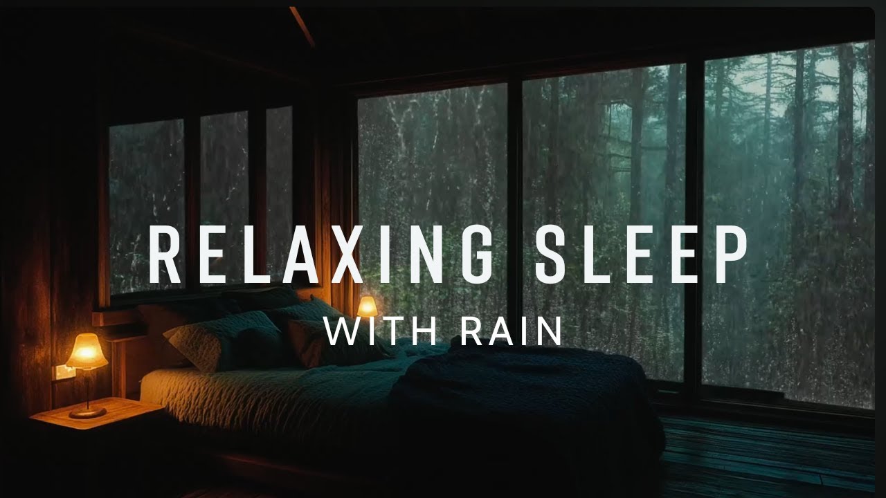 Drift Off to Sleep with Gentle Rain on the Window ~ Fall Asleep Quickly and Beat Insomnia