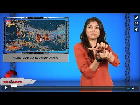 Another storm bearing down on Bahamas (ASL - 9.13.19)