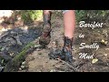 SweetLana Walking Barefoot Through Deep Mud And Smelly Puddles Barefoot In Mud Muddy Feet 1183