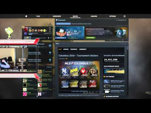 Peanut attempts to end stream with his foot...