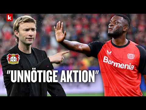 Rolfes verurteilt Mittelfinger-Aktion von Boniface - und gibt ein Update zu Tah und den Bayern
