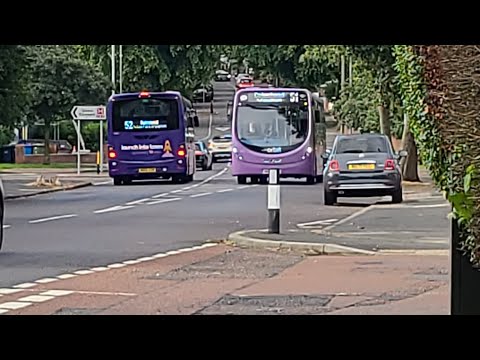 East Gateshead Orbit Frenzy! 52 - Go North East 5450 - NK66 EVM & 51 - Go North East 5452 - NK66 EWA