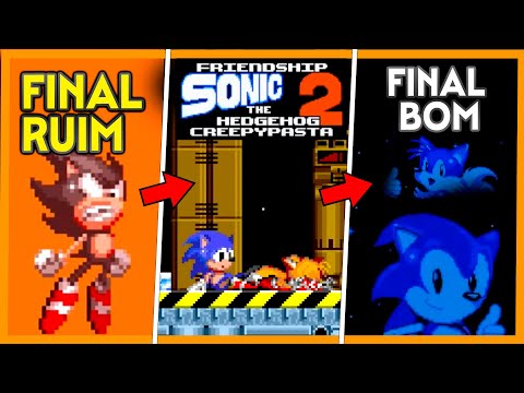 SONIC 2 WITH DISTURBING ENDING IS BACK WITH GOOD ENDING - SONIC 2 CREEPYPASTA