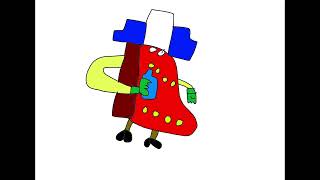 Sesame Street Typewriter Guy   B for Blue