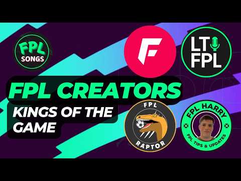 WANT TO DOMINATE Fantasy Football? Meet the TOP CREATORS! - FPL SONGS